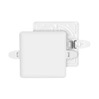 Светильник диодный Apeyron FLP 06-113 9Вт (6Вт+3Вт) 90x90x21мм 6500К 770Лм IP20 регул монтаж диам 55-75мм