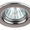 Светильник точечный MR16 хром Эра ST1 CH d80/60мм (100)
