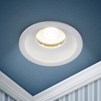 Светильник точечный влагозащищенный MR16 белый матовый Эра WR4 SWH (10/100)