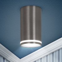 Светильник точечный накланой MR16 матовый хром Эра OL16 GU10  IP20