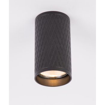 Светильник точечный накладной MR16 черный Эра OL44 GU10 IP20 ромбик (50)