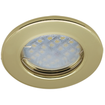 Светильник точечный MR16 GU5.3 золото Ecola DL90 кd74 30x80мм 2шт/уп (2/200)