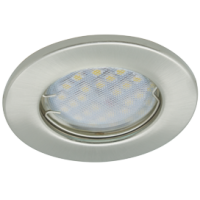 Светильник точечный MR16 GU5.3 сатин-хром Ecola DL90 кd74 30x80мм (10/200)