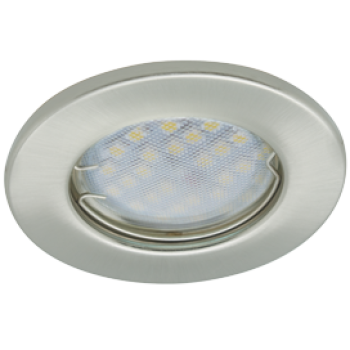 Светильник точечный MR16 GU5.3 сатин-хром Ecola DL90 кd74 30x80мм (10/200)