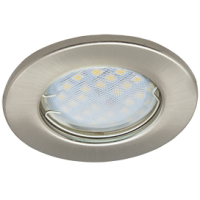 Светильник точечный MR16 GU5.3 сатин-хром Ecola DL90 кd74 30x80мм 2шт/уп (2/200)