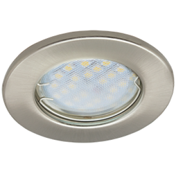 Светильник точечный MR16 GU5.3 сатин-хром Ecola DL90 кd74 30x80мм 2шт/уп (2/200)