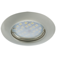 Светильник точечный MR16 GU5.3 сатин-хром Ecola DL92 кd74 30x80мм (10/200)