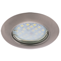 Светильник точечный MR16 GU5.3 сатин-хром Ecola DL92 кd74 30x80мм 2шт/уп (2/200)