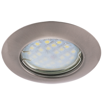 Светильник точечный MR16 GU5.3 сатин-хром Ecola DL92 кd74 30x80мм 2шт/уп (2/200)