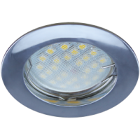 Светильник точечный MR16 GU5.3 хром Ecola DL100 24x75мм (10/100)