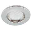 Светильник точечный MR16 GU5.3 хром Ecola DL90 кd74 30x80мм (10/200)