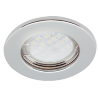 Светильник точечный MR16 GU5.3 хром Ecola DL90 кd74 30x80мм (10/200)