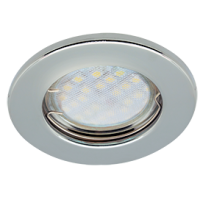 Светильник точечный MR16 GU5.3 хром Ecola DL90 кd74 30x80мм 2шт/уп (2/200)