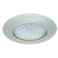 Светильник точечный MR16 GU5.3 хром Ecola DL92 кd74 30x80мм (10/200)