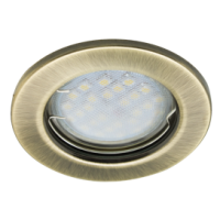 Светильник точечный MR16 GU5.3 черненая бронза Ecola DL90 кd74 30x80мм (10/200)