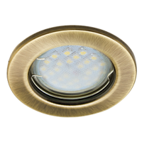 Светильник точечный MR16 GU5.3 черненая бронза Ecola DL90 кd74 30x80мм 2шт/уп (2/200)