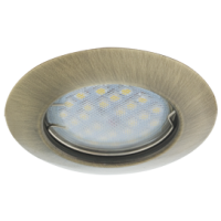 Светильник точечный MR16 GU5.3 черненая бронза Ecola DL92 кd74 30x80мм (10/200)