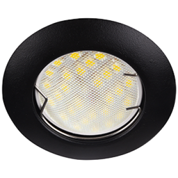 Светильник точечный MR16 GU5.3 черный матовый Ecola DL92 кd74 30x80мм (10/200)