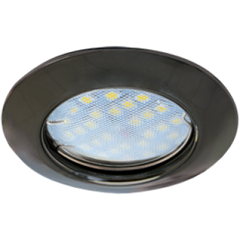 Светильник точечный MR16 GU5.3 черный хром Ecola DL92 кd74 30x80мм 2шт/уп (2/200)