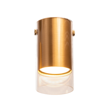 Светильник накладной GU10 Золото ORO D57x110 Wolta