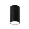 Светильник накладной GU10 черный BASIC D55x100 Wolta