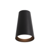 Светильник накладной GU10 чёрный CONO D70x110мм Wolta (1)