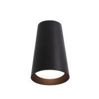 Светильник накладной GU10 чёрный CONO D70x110мм Wolta (1)