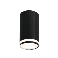 Светильник накладной GU10 черный CORALLO D55x100 Wolta