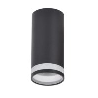 Светильник точечный накладной MR16 черный IEK 4005 GU10 (50)