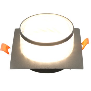 Светильник точечный GX53 графит элегия квадрат General H38 (1/50)