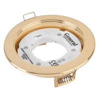 Светильник точечный GX53 золото General H38-G 10шт (10)