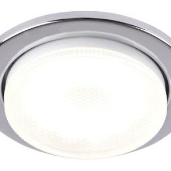 Светильник точечный GX53 хром General H18-C кольцо 2шт/уп (50)