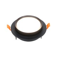 Светильник точечный GX53 черный бинар General H38 (1/50)