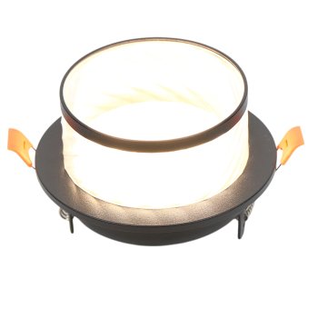 Светильник точечный GX53 черный элегия General H38 (1/50)