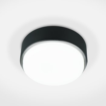 Точечный накладной светильник General GWL-GX53-M черный матовый металл GX53 D82x25/80 (1/100)