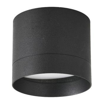 Точечный накладной светильник General Башня черный GX53 D82х70/80 (50)