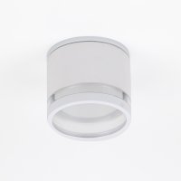 Точечный накладной светильник General Купол белый GX53 D90x70 IP65 (50)