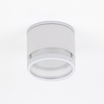 Точечный накладной светильник General Купол белый GX53 D90x70 IP65 (50)