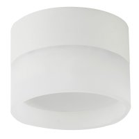 Точечный накладной светильник General Маяк белый GX53 D90х60/80 (50)