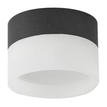 Точечный накладной светильник General Маяк черный GX53 D90х60/80 (50)