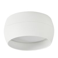 Точечный накладной светильник General GX53 Чаша белый GX53 D90х50/80 (50)