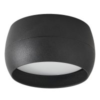 Точечный накладной светильник General GX53 Чаша черный GX53 D90х50/80 (50)