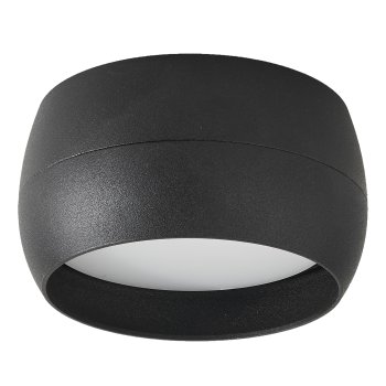 Точечный накладной светильник General GX53 Чаша черный GX53 D90х50/80 (50)