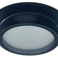 Светильник точечный GX53 IP65 черный матовый Ecola H4 SP5370 к+ (10/50)