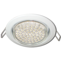 Светильник точечный GX53 белый Ecola H4 кd102 10шт/уп (10/100)