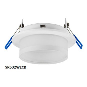 Светильник точечный GX53 белый матовый Ecola H4 65х110 SP5372 (100)