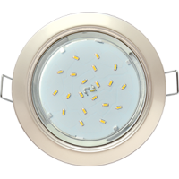 Светильник точечный GX53 жемчуг Ecola H4 к+ (10/50)