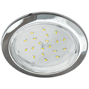 Светильник точечный GX53 хром Ecola H4-GL к+ (10/50)