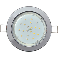 Светильник точечный GX53 хром Ecola H6 (100)