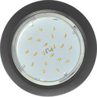 Светильник точечный GX53 черный матовый Ecola H4 к+ (10/50)